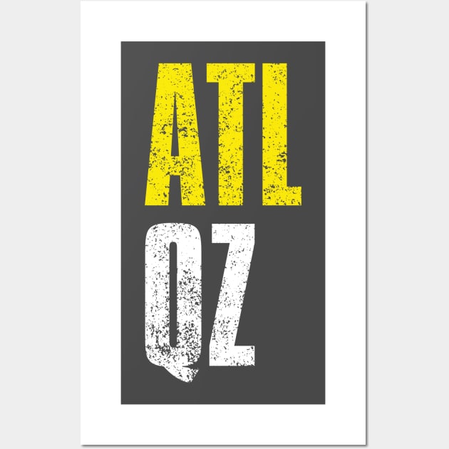 Atlanta Quarantine Zone Wall Art by Poptastic